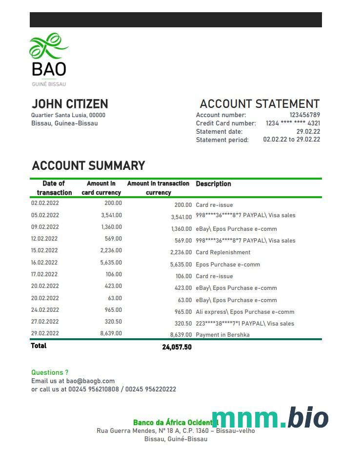 Guinea Uba Bank